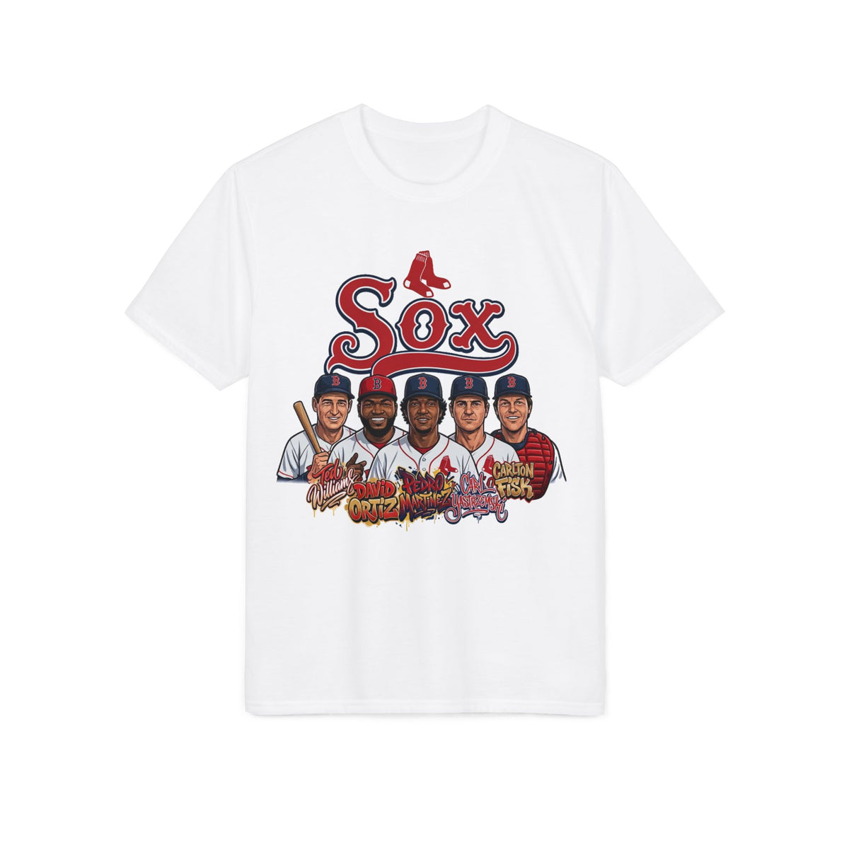 baseball Players Graphic T-Shirt — Team Portrait Baseball Tee